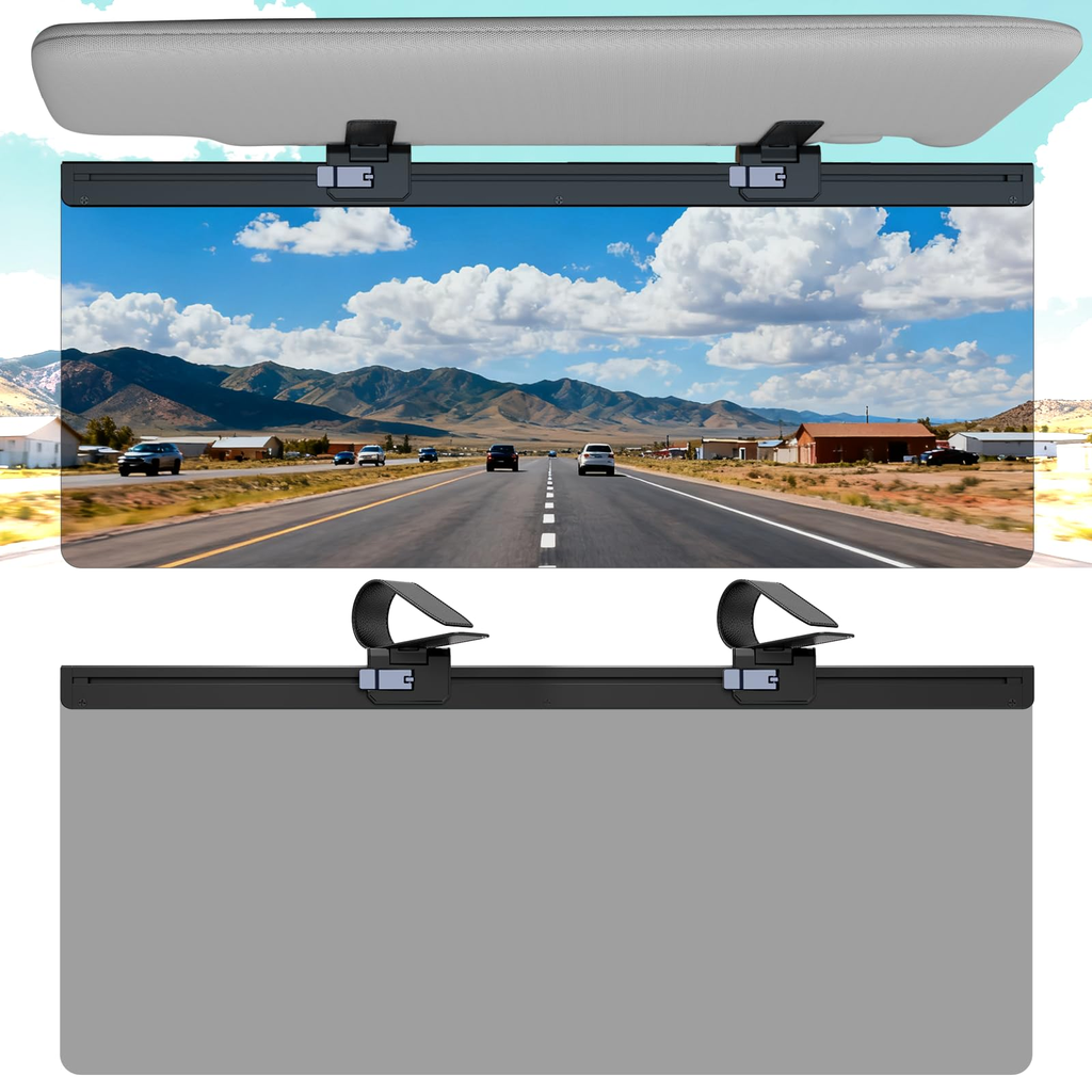 Foldable Sun Visor Extender - Assorted