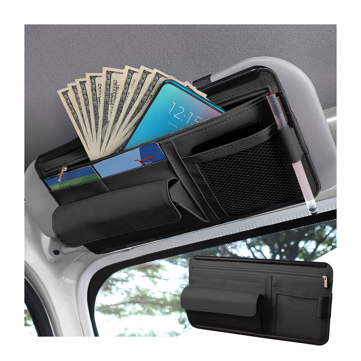 Hursey NexCore Sunshade Storage Pouch material detail photo