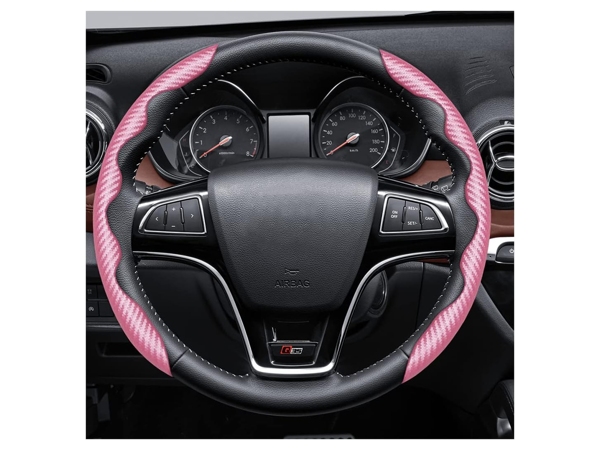 Anti-Slip Steering Wheel Cover store 019 sku 9 variant pink