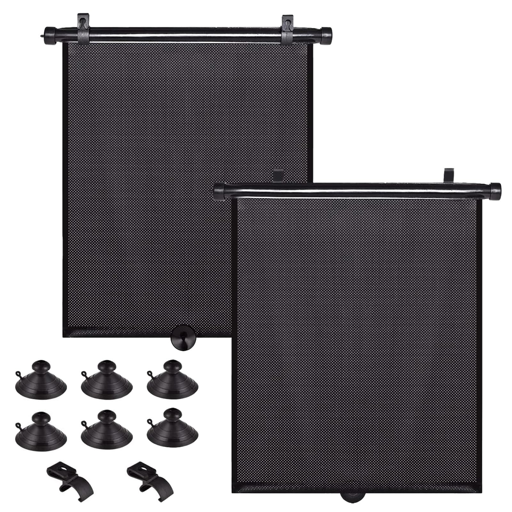Storage Rear Window Sunshade - Green