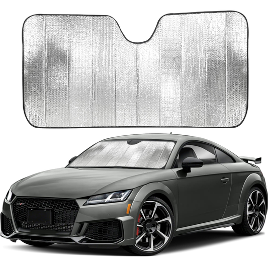 Decorative Folding Windshield Shade - Small