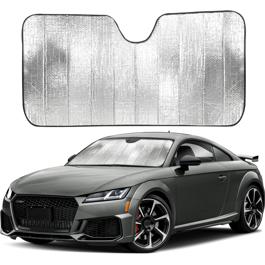 Decorative Folding Windshield Shade - Small