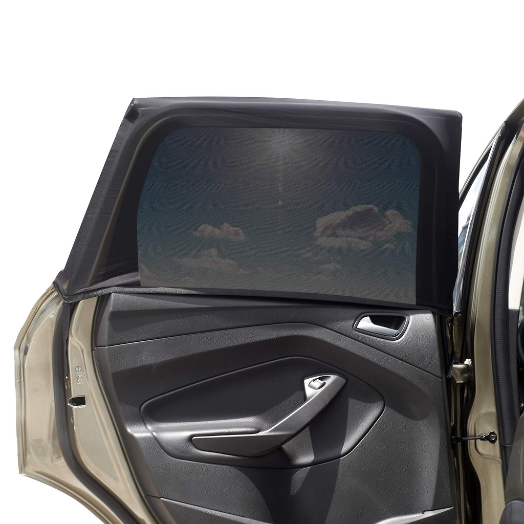 Travel Baby Car Sunshade - Gray